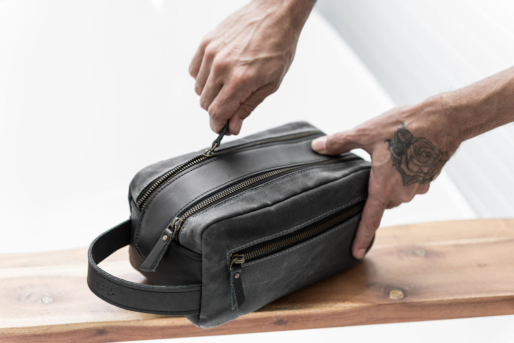 Large Toiletry Bag Charcoal