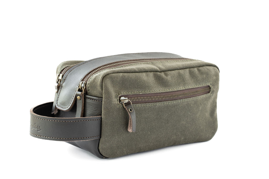 Large Toiletry Bag Olive