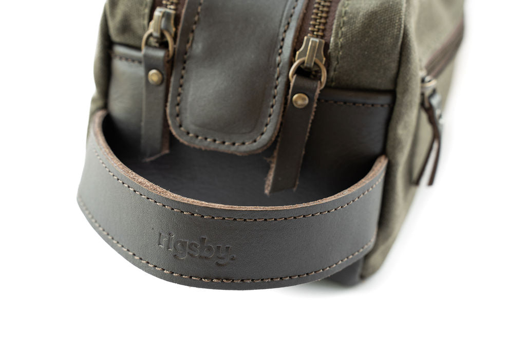 Large Toiletry Bag Olive