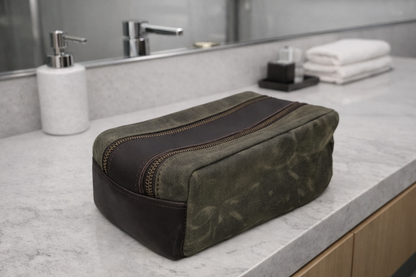 Large Toiletry Bag Olive