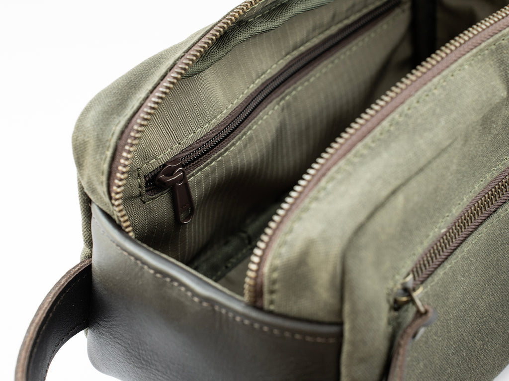 Large Toiletry Bag Olive