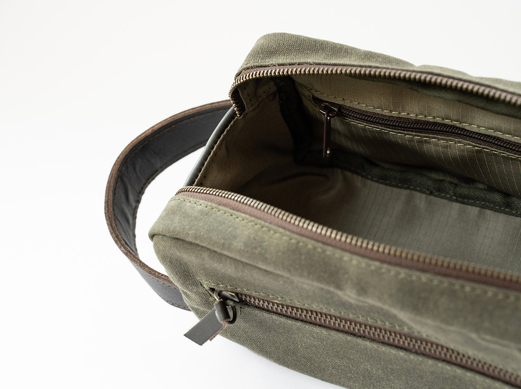 Large Toiletry Bag Olive